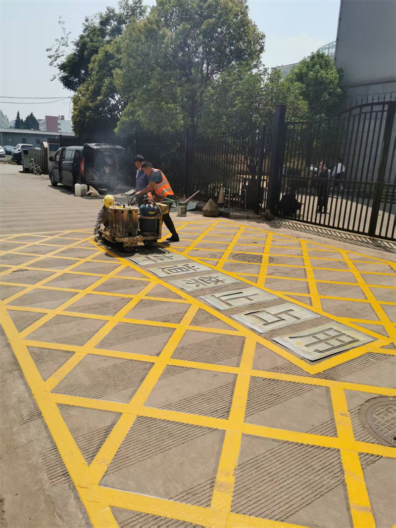 道路标线划线案例